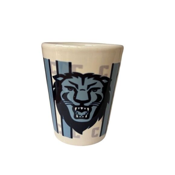 Columbia University Ceramic Shot Glass - Picture 1 of 6